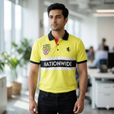 Polo t-Shirt Embroidered Yellow