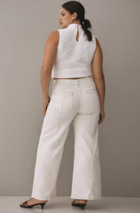 Maeve Delaney Clean-Seamed HR WL Jeans