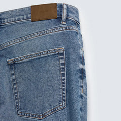 Classic Solid Slim Fit Jeans - Blue