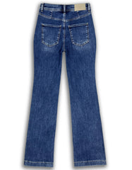 Street One Wide Leg Double Button - Blue