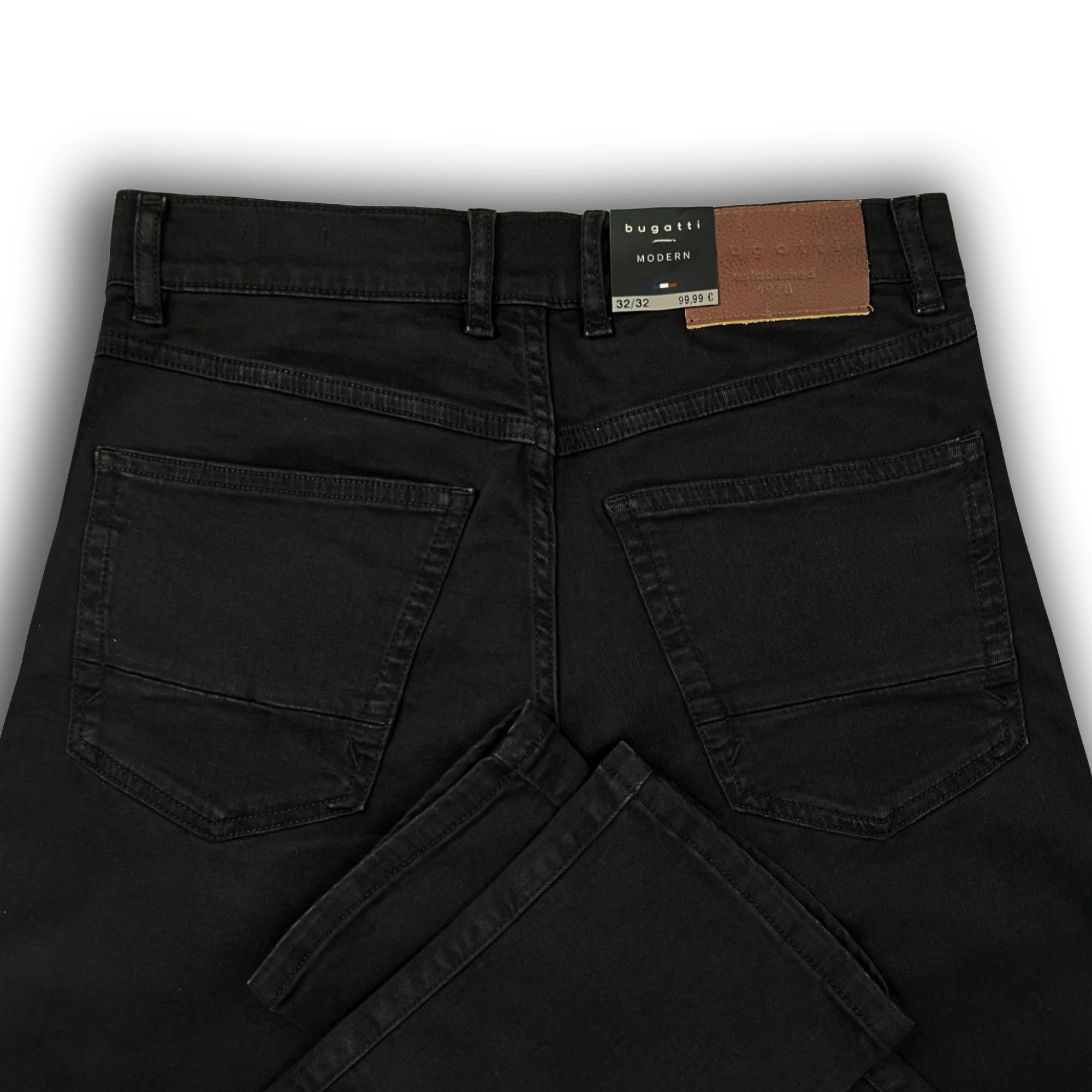 Bugatti Regular Fit Jeans - Black