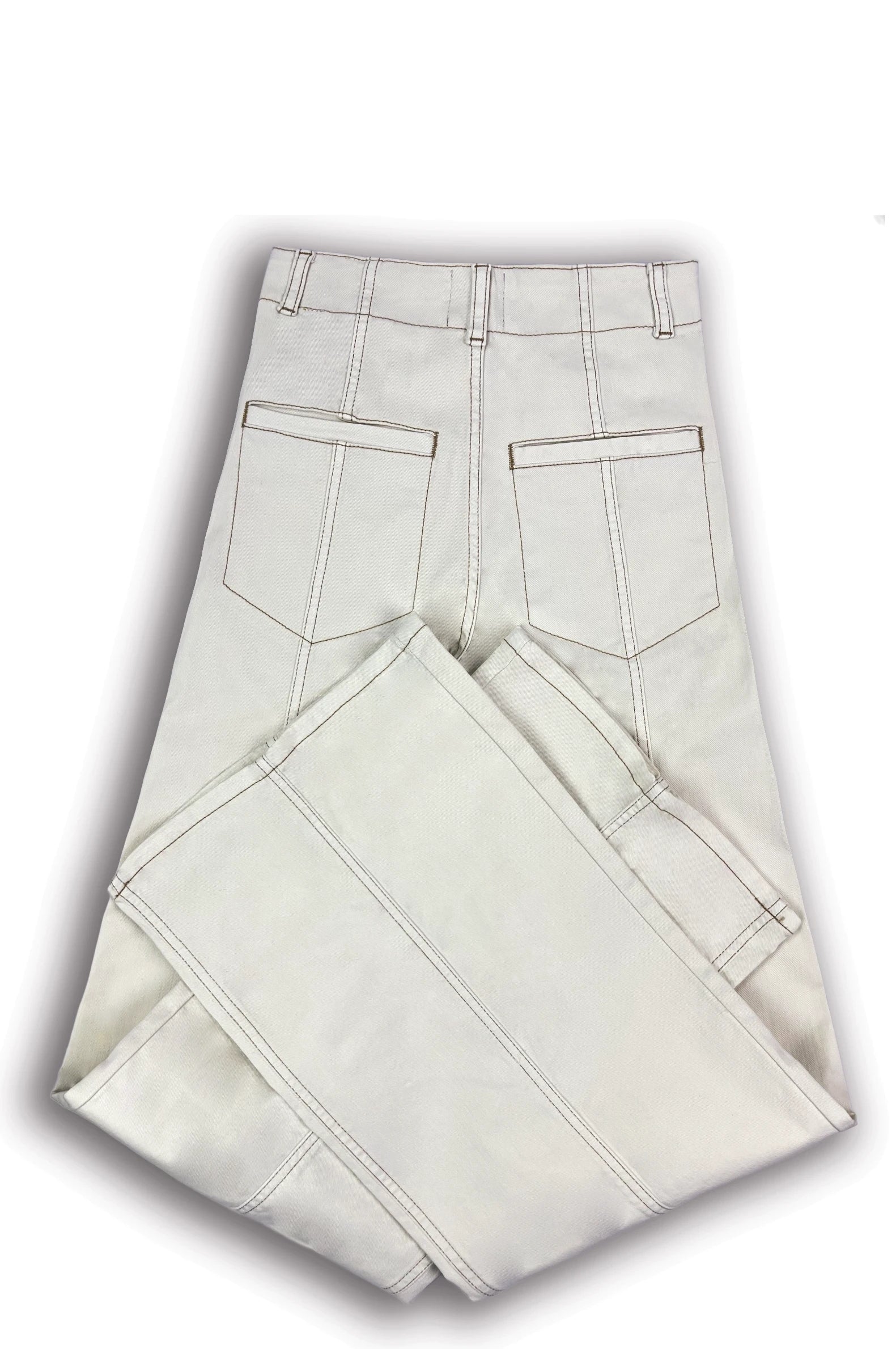 Maeve Delaney Clean-Seamed HR WL Jeans