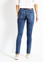 Street One Wide Leg Double Button - Blue
