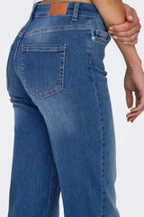 Only High Waist Straight Fit - Blue (Tall Collection)