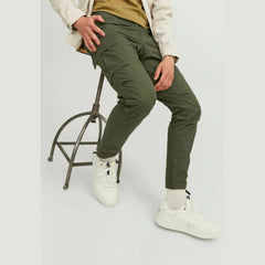Sorbino Regular Fit Chino Cargo - Olive