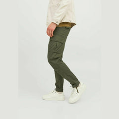 Sorbino Regular Fit Chino Cargo - Olive