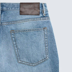 Zara Classic Solid Slim Ice Blue Jeans