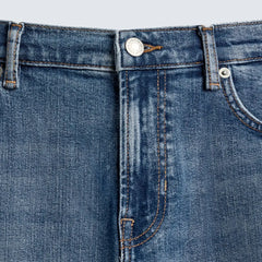 Classic Solid Slim Fit Jeans - Blue